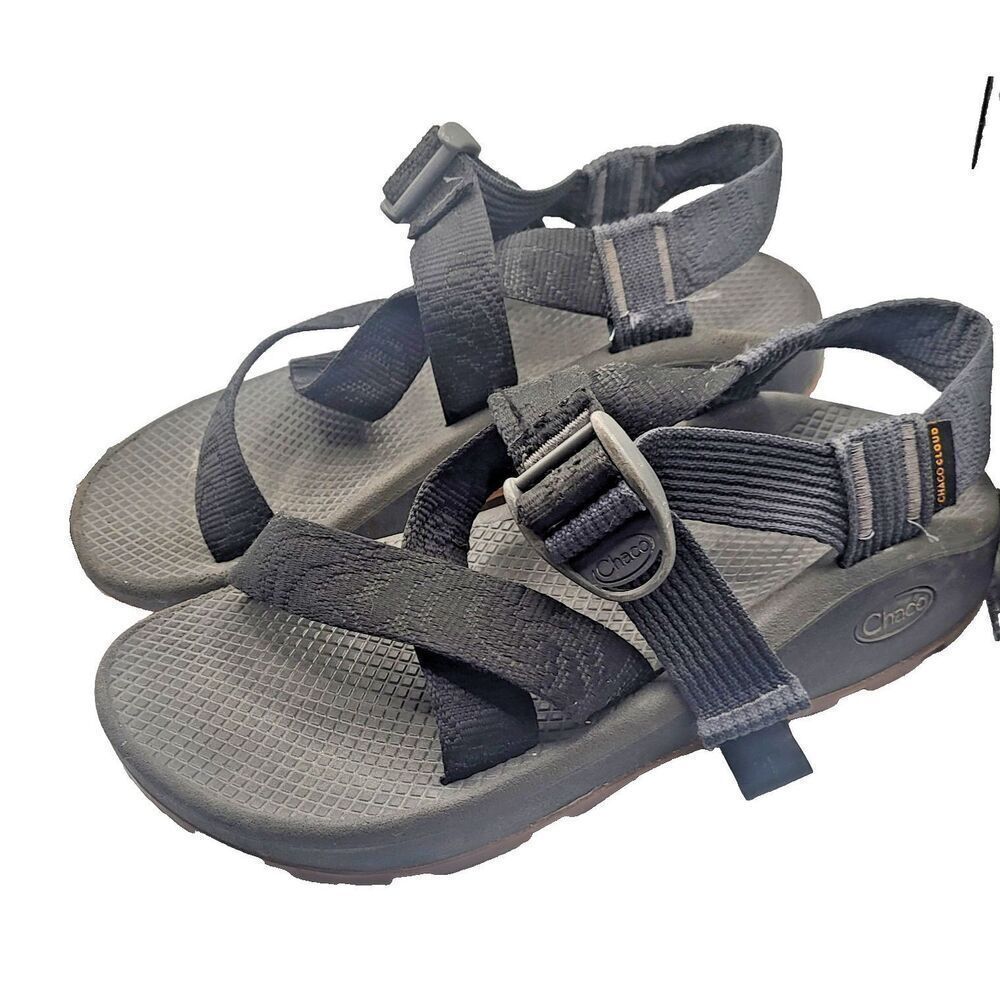 Chaco Z2 Classic Hiking Outdoor Sport Sandals  Black Summer Buckle Men's Size 9